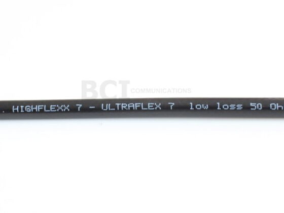 <b>HighFlexx® 7 (7mm) Coax</b> <br> 50Ω DC tot 3000MHz