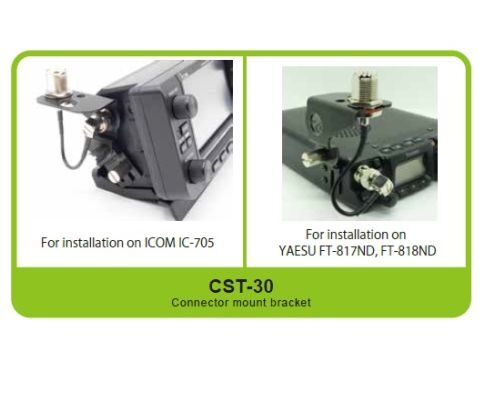 <b>COMET CST-30 </b> <br> Antenne Steun <br> <b>Voor IC-705 & FT-817 </b>